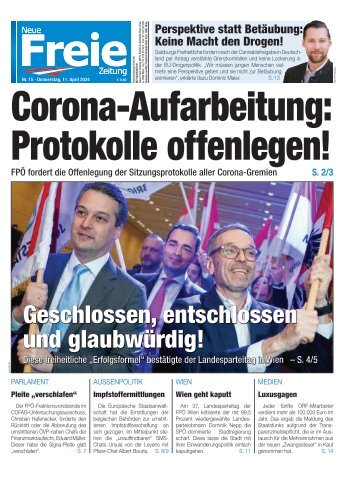 Corona-Aufarbeitung: Protokolle offenlegen!