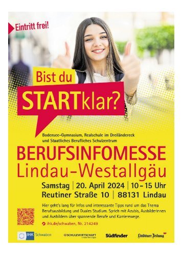 IHK-Berufsinformationsmesse Lindau 2024