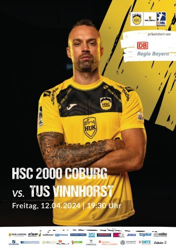 Spielheft HSC 2000 Coburg vs. TuS Vinnhorst