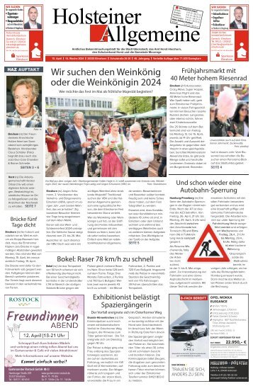 Holsteiner Allgemeine 15 2024