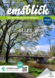 emsblick Meppen - Heft 61 (April-Mai 2024)