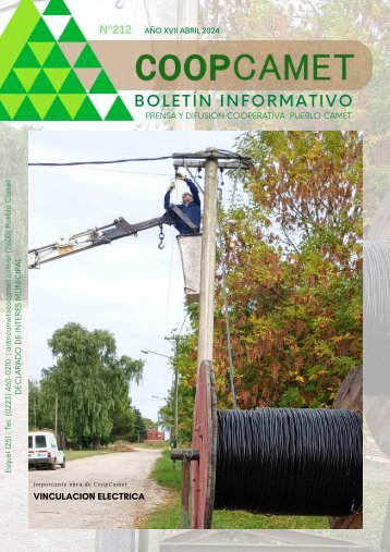 Boletín CoopCamet Abril 2024