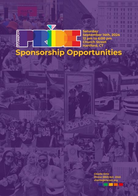 Hartford Pride sponsorship-2024