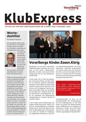 Klubexpress April 2024