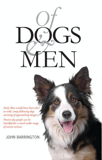 Of Dogs and Men by John Barrington sampler