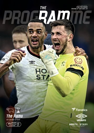 Derby County v Leyton Orient