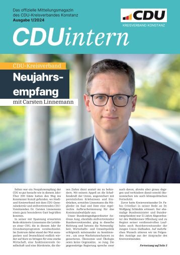 CDUintern Konstanz Ausgabe 1/2024