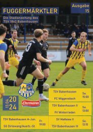 20240413 Fuggermärktler TSV 1862 Babenhausen – FC Wiggensbach