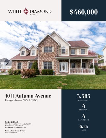 1011 Autumn Avenue Marketing Flyer