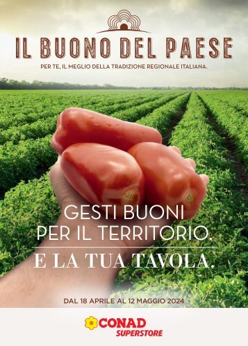 Volantino CATALOGO BUONO DEL PAESE