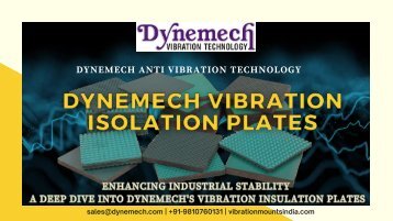 Dynemech- Anti Vibration Rubber Pads – Vibration Damping Sheets .