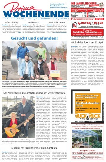 Prima Wochenende 15 2024