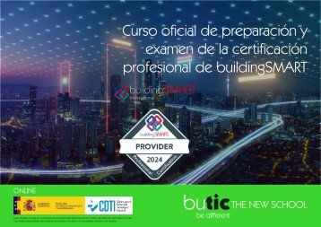 Curso oficial de preparación de la certificación profesional de la buildingSMART 2024