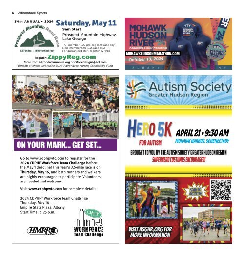 Adirondack Sports April 2024