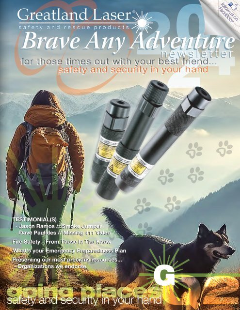 GreatLand Laser "Brave Any Adventure" Newsletter Q2 2024