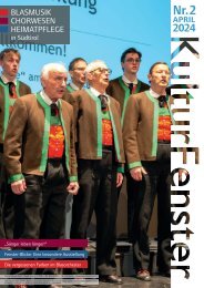 Kulturfenster Nr. 02|2024 - April 2024
