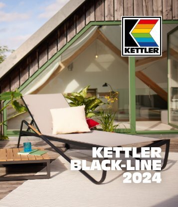 KETTLER Black-Line Gartenmöbel 2024