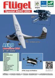 Flügel das Magazin Aero 2024 Spezal