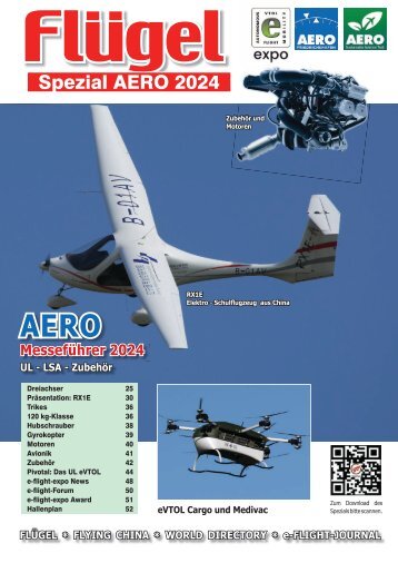 Flügel das Magazin Aero 2024 Spezal