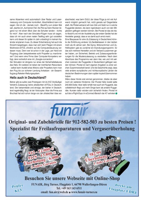 Flügel das Magazin Aero 2024 Spezal