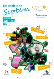 Les cahiers de Septem - Mars - Juin 2024