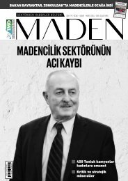 TMD MADEN SEKTÖRDEN HABERLER BÜLTENİ Mart 2024