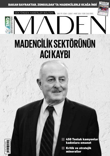 TMD MADEN SEKTÖRDEN HABERLER BÜLTENİ Mart 2024