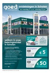 Promofolder mei/juni (thuiszorgwinkel + schoten)