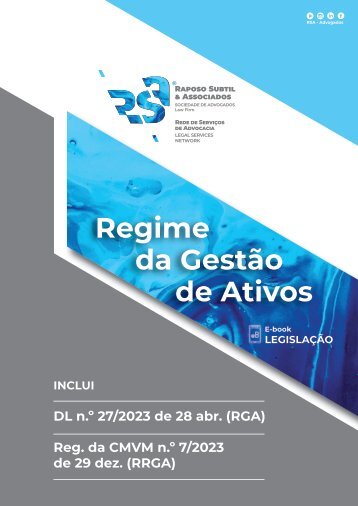 Regime da Gestão de Ativos