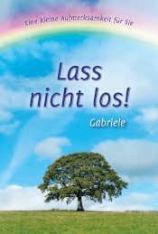 Lass nicht los - Gratis-Broschüre