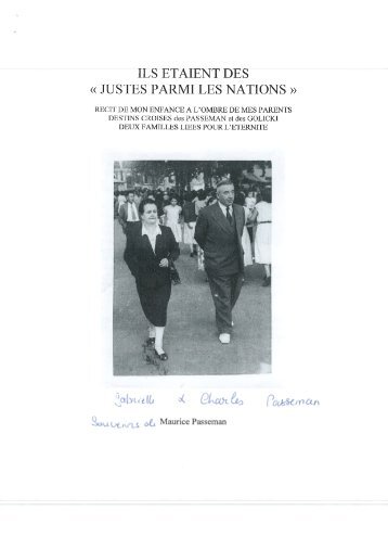 Livret « Ils étaient de Justes parmi les Nations »