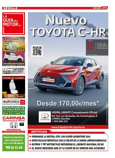 REVISTA DIGITAL LA GUÍA DEL MOTOR EDICIÓN SEVILLA 274