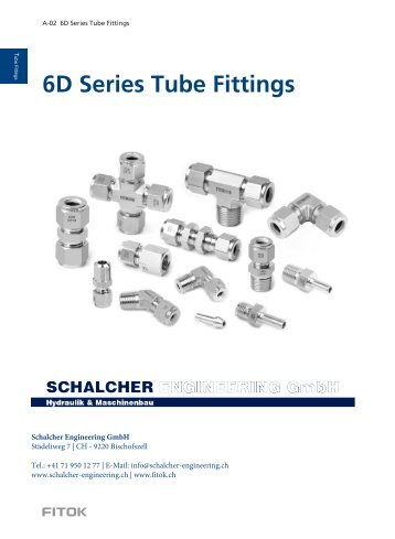 6D Series Tube Fittings FITOK EN
