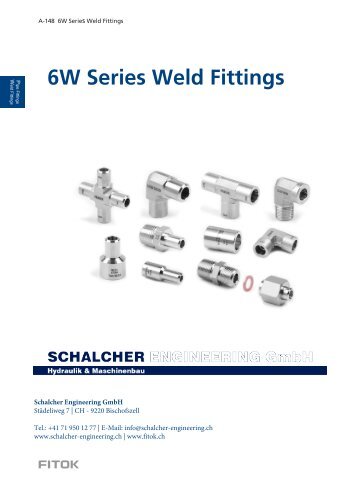 6W Series Weld Fittings FITOK EN