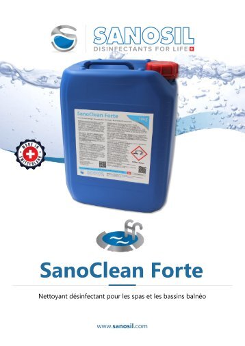 SanoClean Forte nettoyant pour spa