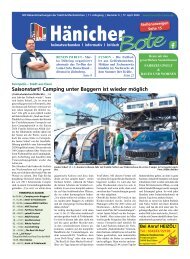 Hänicher Bote | April-Ausgabe 2024