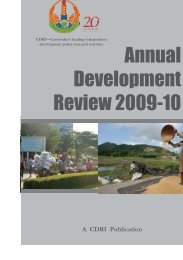 Annual Development Review 2009-10 - CDRI