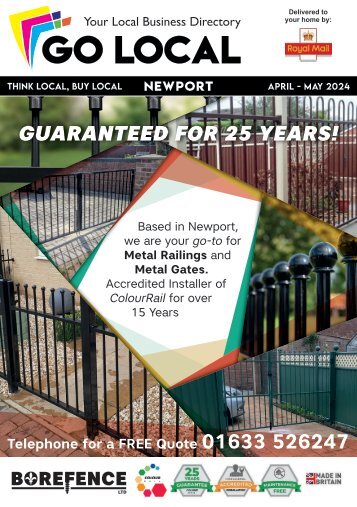 Go Local Newport Magazine Apr - May 2024 Issue