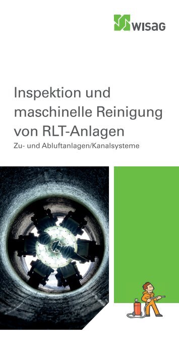 Inspektion und maschinelle Reinigung von RLT-Anlagen