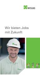 Wir bieten Jobs mit Zukunft