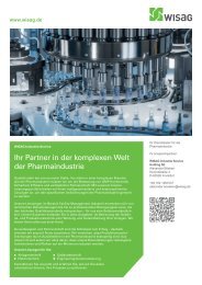 Ihr Partner in der komplexen Welt der Pharmaindustrie