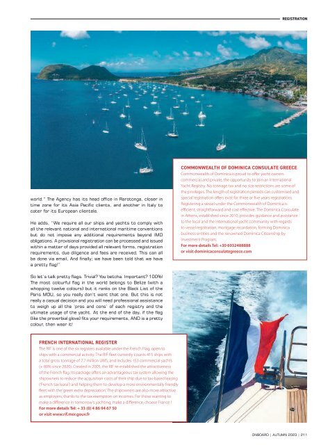 ONBOARD Magazine autumn 2023