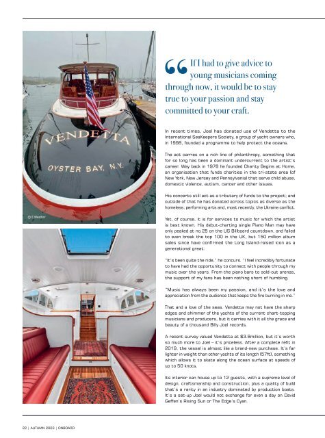 ONBOARD Magazine autumn 2023