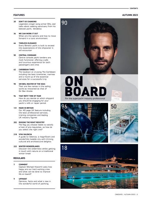 ONBOARD Magazine autumn 2023