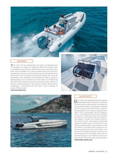 ONBOARD Magazine autumn 2023