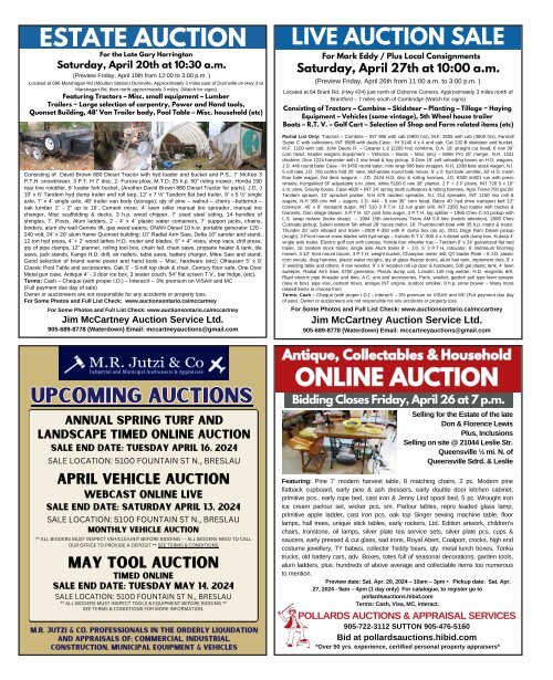 Woodbridge Advertiser/AuctionsOntario.ca - 2024-04-16