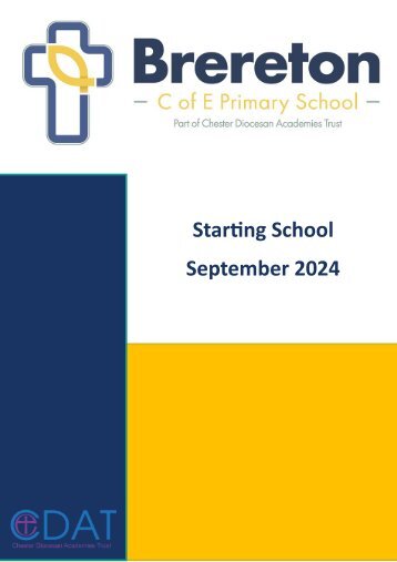 New Starter Booklet 2024