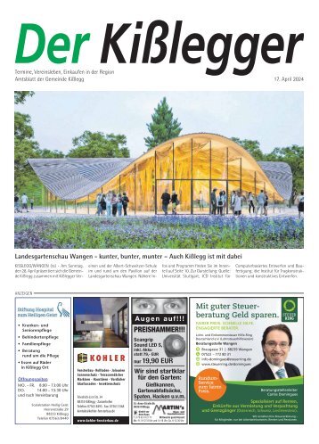 17.04.2024 Der Kißlegger