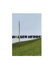 Walserherbst 2004 Programmheft