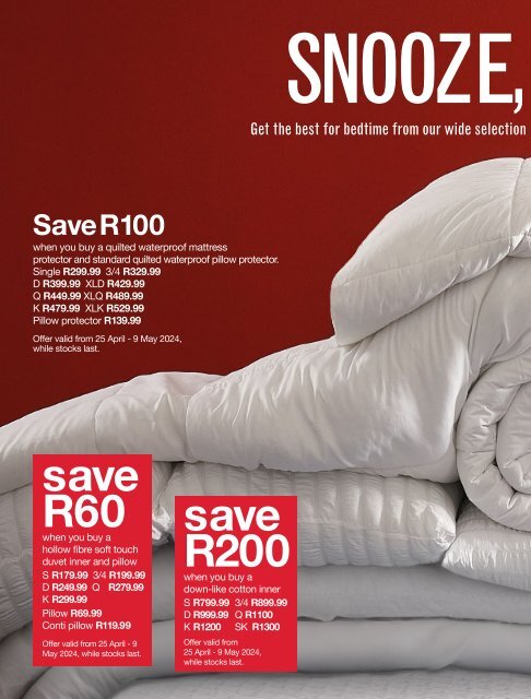 Mr price Home - April catalogue